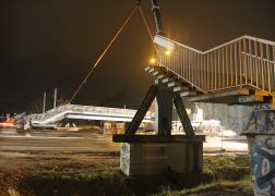Naechtlicher Brueckenabriss In Jena 24